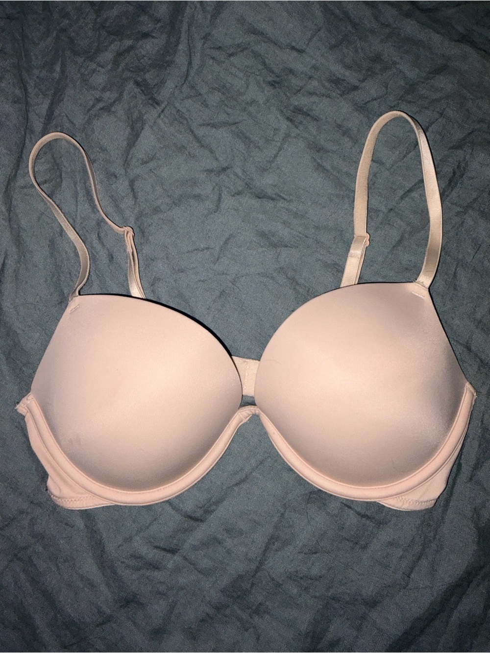PINK Victoria's Secret Light Tan Padded T-Shirt Bra